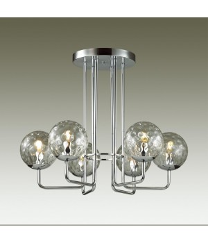 4982/6C MODERN ODL22 323 хром/прозрачный/стекло Люстра потолочная E14 6*40W VERASA-foto4