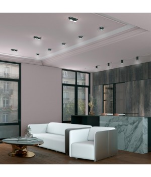 370715 SPOT NT21 277 черный Светильник встраиваемый IP20 GU10 9W 235V LIRIO-foto3