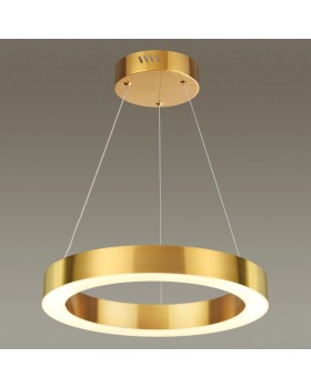 3885/25LG L-VISION ODL20 113 мат. золот/металл Подвесной светильник LED 4000K 32W 1300Лм (2 вида крепления) 220V BRIZZI-foto10