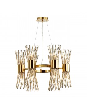 4839/12 HALL ODL21 463 золото/металл/стекло Люстра E14 12*40W ORTA-foto6