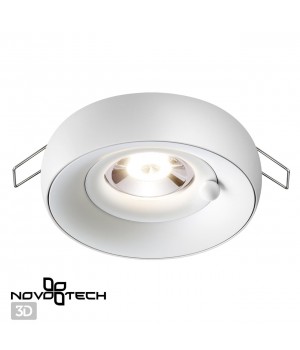 370797 SPOT NT21 293 белый/белый Светильник встраиваемый влагозащищенный IP44 GU10 50W 220V WATER-foto4