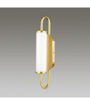 4270/6WL MODERN ODL21 519 бел/зол Настенный светильник выкл на базе LED 6W 480Лм 3000К PONTE-foto3