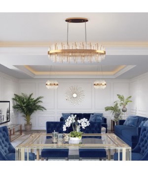 4639/8 HALL ODL20 473 золотой/металл/стекло Люстра G9 8*40W 220V IDA-foto3