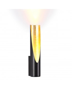 3816/8WL HIGHTECH ODL19 189 черн с золотом/металл Настенный светильник LED 6W 3000К 80х60 WHITNEY-foto6