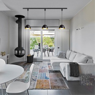 370562 PORT NT19 109 Черный Светильник трековый однофазный трехжильный IP20 Е27 60W 230V VETERUM-foto3