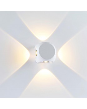 4221/8WL HIGHTECH ODL21 235 бел/металл Настенный светильник IP54 LED 8W 732Лм 3200K MIKO-foto5