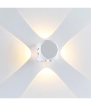 4221/8WL HIGHTECH ODL21 235 бел/металл Настенный светильник IP54 LED 8W 732Лм 3200K MIKO-foto5