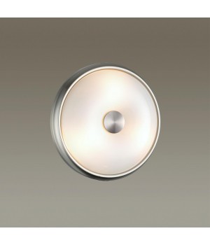 4957/2 WALLI ODL22 513 мат.никель/металл/белый/стекло Настенно-потолочн.светильн. E14 2*40W PELOW-foto3