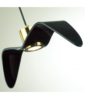 4900/1C PENDANT ODL22 289 чёрный/бронзовый/стекло Подвес GU10 1*5W BIRDS-foto7
