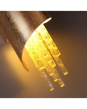 3901/5W L-VISION ODL20 215 золотистый/стекло/металл Настенный светильник LED 4000K 5W 220V MONICA-foto11