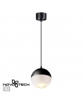 370808 OVER NT22 164 черный Светильник накладной, длина провода 2м IP20 GU10 9W 220V GARN-foto4