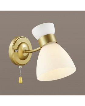 4535/1W COMFI LN21 203 матовое золото Бра E27 1*60W 220V WILMA-foto3