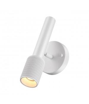 4239/1W HIGHTECH ODL21 233 белый/металл Настенный св-ник выкл на плафоне IP20 LED GU10 max 10W MEHARI-foto5