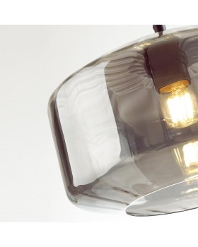 4746/1 PENDANT ODL21 345 дымчатый/черный Подвес E27 60W BINGA-foto7