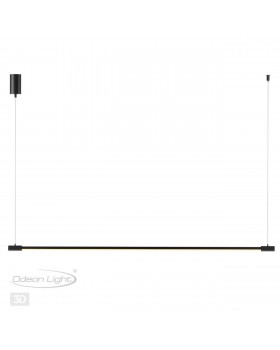 4335/9L HIGHTECH ODL22 117 чёрный Подвесной светильник, горизонт. крепление IP20 LED 9W 675Лм 3000K FILLINI-foto4