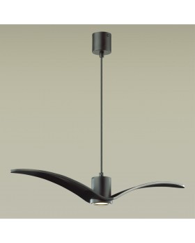 4902/1A PENDANT ODL22 289 чёрный/стекло Подвес GU10 1*5W BIRDS-foto4