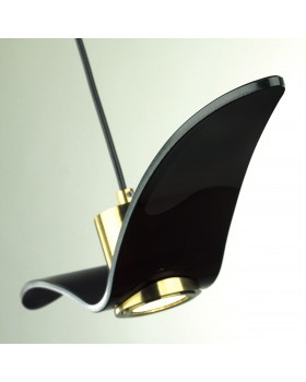 4900/1A PENDANT ODL22 289 чёрный/бронзовый/стекло Подвес GU10 1*5W BIRDS-foto7