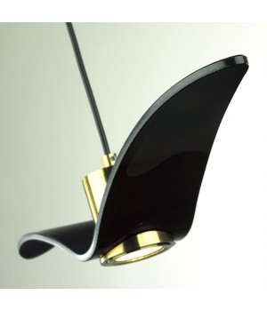 4900/1A PENDANT ODL22 289 чёрный/бронзовый/стекло Подвес GU10 1*5W BIRDS-foto7