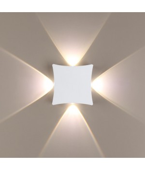 4251/4WL HIGHTECH ODL21 187 белый/металл Настенный светильник IP54 LED 4W 336Лм 4000K BALLA-foto3