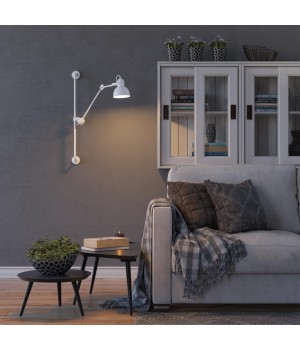 4126/1WA MODERN ODL19 525 белый Бра на кронштейне Е14 1*40W ARTA-foto3