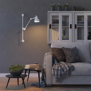 4126/1WA MODERN ODL19 525 белый Бра на кронштейне Е14 1*40W ARTA-foto3