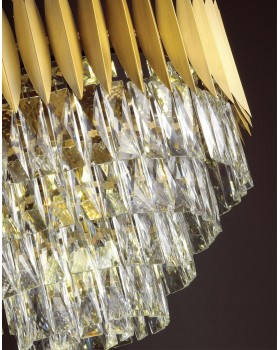 4124/15 HALL ODL19 435 золото/хрусталь Люстра E14 15*40W VALETTA-foto5