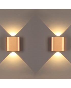 4212/2WL HIGHTECH ODL21 197 золот/металл Настен.светильник IP20 LED 2W 241Лм 3000K MAGNUM-foto3