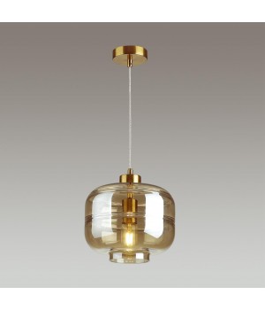 4771/1 PENDANT ODL21 281 янтарный/бронзовый Подвес E27 60W STORBI-foto4