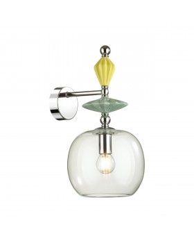 4893/1WB CLASSIC ODL_EX22 70 хром/раноцветн./керамика/стекло Бра E14 1*40W 4893/1WB BIZET-foto6