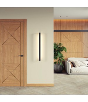 3888/24WB HIGHTECH ODL22 243 черный/металл Настенный поворотный светильник IP44 LED 24W 2430Лм 4000K ARNO-foto3