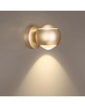 3915/9WL L-VISION ODL20 117 золот/металл Настен.св-ник с сенс управл LED 4000K 5W+3.5W 220V ELON-foto4