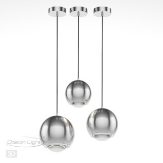 4228/8L L-VISION ODL21 255 хром полированный/металл Подвесной светильник IP20 LED 8W 380Лм 3000К MIA-foto5