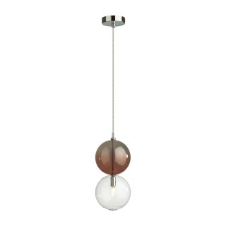 4980/1C PENDANT ODL22 298 хром/ темн.бордовый/стекло Подвес G9 1*40W TWIXY-foto6