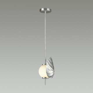 4865/1A MODERN ODL_EX22 81 серебристый/белый/стекло Подвес E14 1*40W JUNGLE-foto4