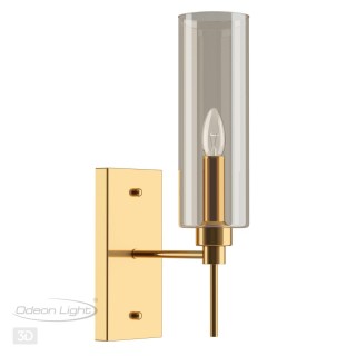 4689/1W MODERN ODL20 405 золотой/янтарный Бра E14 1*40W DIATRA-foto4