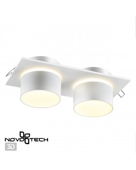 370720 SPOT NT21 277 белый Светильник встраиваемый IP20 GU10 9W 235V LIRIO-foto4