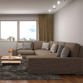 370529 KONST NT19 147 белый Накладной светильник IP20 GU10 220V UNITE-foto3