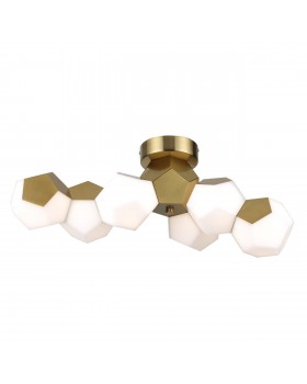 4305/36CL HIGHTECH ODL22 213 золото Потолочный светильник LED 36W 2160Лм IP20 BINGO-foto5