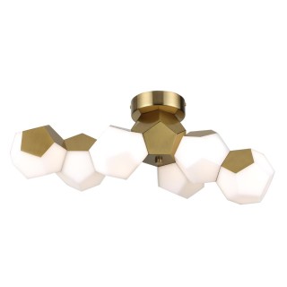 4305/36CL HIGHTECH ODL22 213 золото Потолочный светильник LED 36W 2160Лм IP20 BINGO-foto5