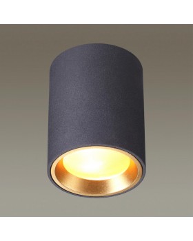 4205/1C HIGHTECH ODL20 248 черный/металл Потолочный светильник GU10 50W IP54 AQUANA-foto3