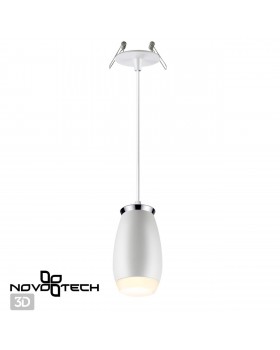 370912 SPOT NT22 289 белый/хром Светильник встраиваемый влагозащищенный IP44 GU10 9W 220V GENT-foto4