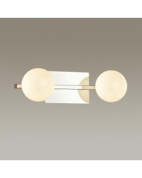 4566/2W VINTAGE LN22 221 хром, белый Бра G9 2*40W 220V ASTRID-foto4