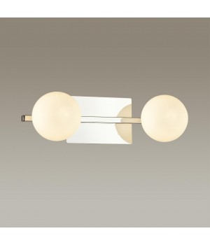 4566/2W VINTAGE LN22 221 хром, белый Бра G9 2*40W 220V ASTRID-foto4