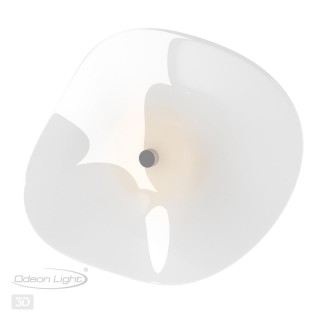 4856/5WL L-VISION ODL_EX21 97 никель/белый/стекло Настенный светильник LED 1*5W 3500K FLUENT-foto5