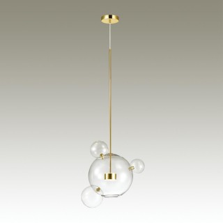 4640/12LA L-VISION ODL20 329 золотой/прозрачный Подвес LED 4000K 12W 220V BUBBLES-foto4