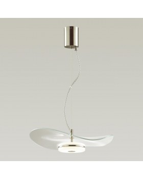 4860/13L L-VISION ODL_EX21 65 никель/прозрачный/стекло Подвес LED 1*13W 3500K FLUENT-foto4