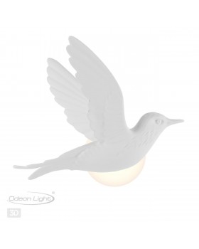 4310/3WLA HIGHTECH ODL22 199 белый гипс Настенный светильник IP20 LED 3W 122Лм 3000K COLOMBELLA-foto6