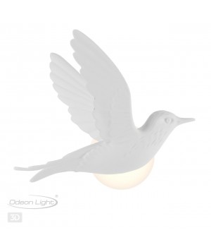 4310/3WLA HIGHTECH ODL22 199 белый гипс Настенный светильник IP20 LED 3W 122Лм 3000K COLOMBELLA-foto6