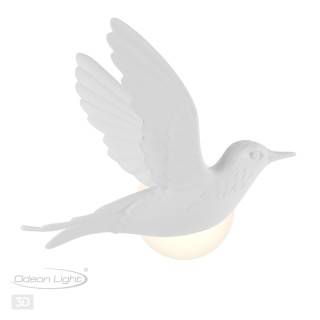 4310/3WLA HIGHTECH ODL22 199 белый гипс Настенный светильник IP20 LED 3W 122Лм 3000K COLOMBELLA-foto6