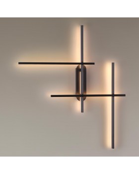 3890/36WL L-VISION ODL20 147 черный/металл Настенный светильник LED 3000K 36W 220V RUDY-foto4